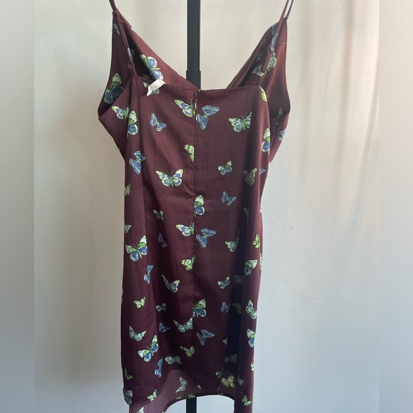 Urban Outfitters | Mallory Butterfly Mini Slip Dress | Medium - Picture 7 of 9